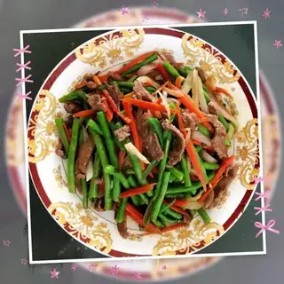 Fresh fragrance three-colour beef silk