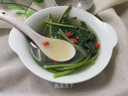 Potato leaf soup