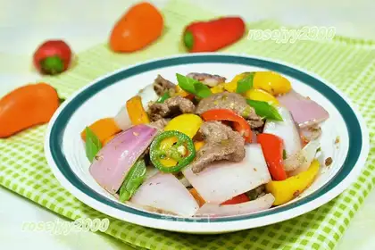 Pretzel beef