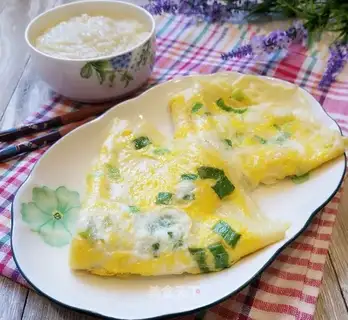 Onion omelet