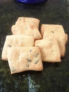 Seaweed cookies