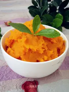 Microwave pumpkin sauce