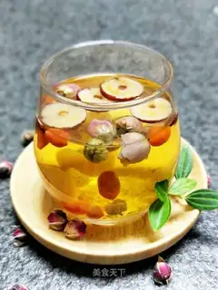 I've got a red-blooded rose tea