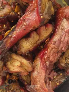 Spicy roasted duck