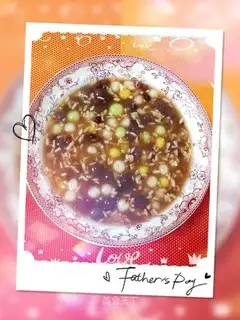 Red bean wine makes a four-hair circle