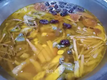 Clear the chicken