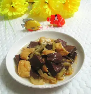 Soy tofu for veggied duck blood