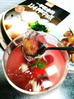 Crystal fruit ice powder