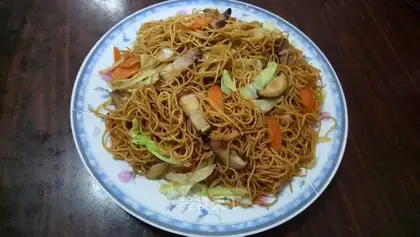 Fried pasta
