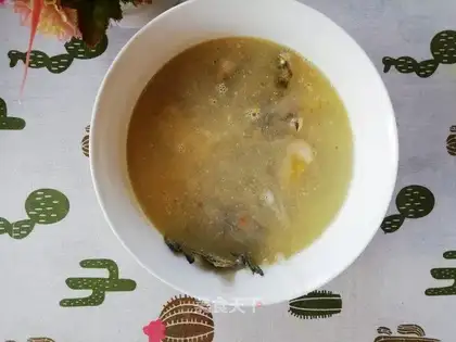 Sting fish radish soup