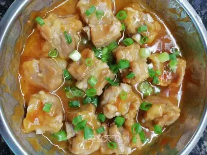 Ketchup steamed ribs