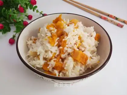 Pumpkin rice