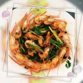 Shrimp onions