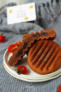 Coco cranberry waffles