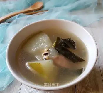 Meeting bean bouquet soup