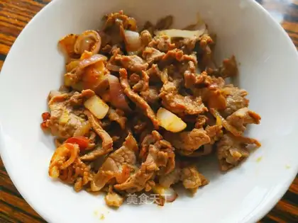 Onion beef