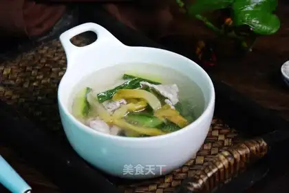 The cucumber cucumber soup