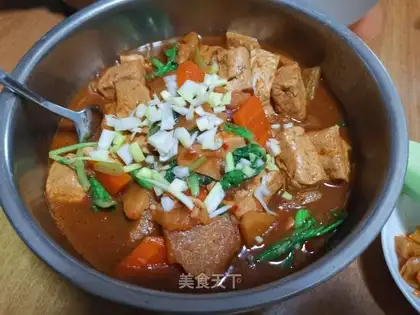 Homemade tofu