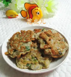 Onion lichen pancakes