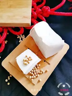Homemade tofu