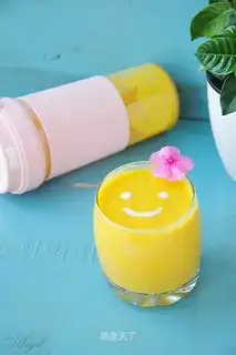 Milk pumpkin soup