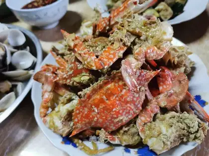 Spicy crabs