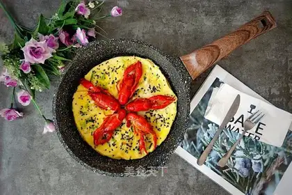 Lobster omelet