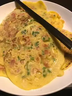 Ham egg cake