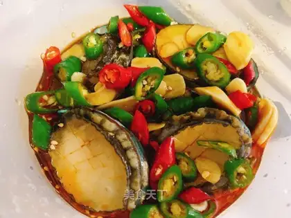 Spicy abalone
