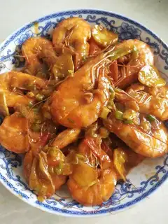 Eggplant shrimp