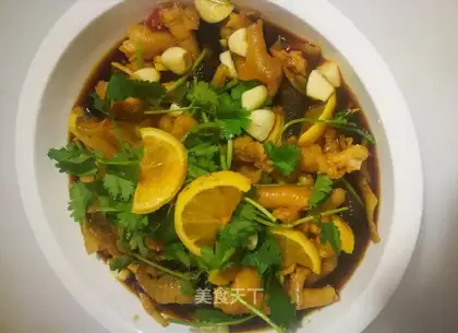 Lemon chicken claws