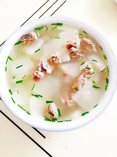Pork bouquet soup