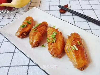 Beer chicken wings