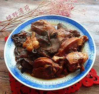 Pine-fried chicken