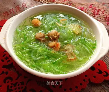 Scallop soup