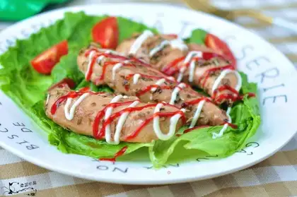 Vanilla roast chicken breasts