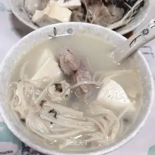 Tofu soup