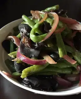 Bean horns for black wood