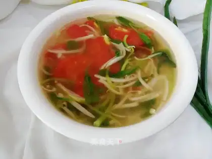 The soup of the Western Red Flower