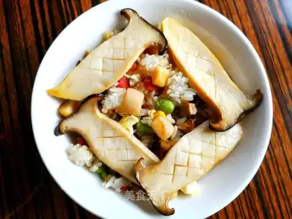 Pumpkin fried rice