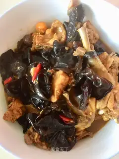 Red chicken