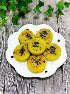 Corn bean pancakes