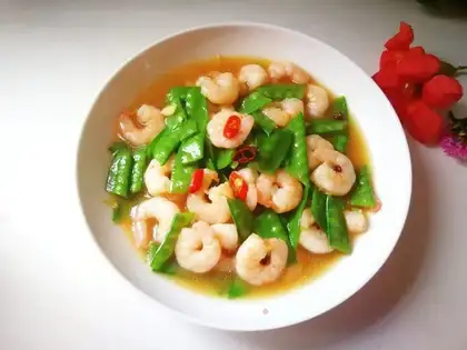 Dutch soy shrimp
