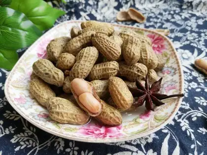 Five peanuts