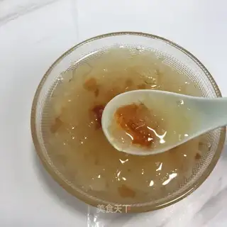 Peach and silver spoons