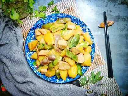 Potato chicken casserole
