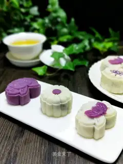 Ice bean mooncake