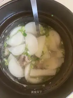 The radish stew