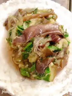 Garlic eggplant