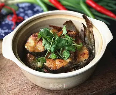 A casserole of fish